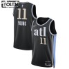 NBA Atlanta Hawks Trikot Trae Young Nike 2023-24 City Edition Schwarz Swingman - Kinder